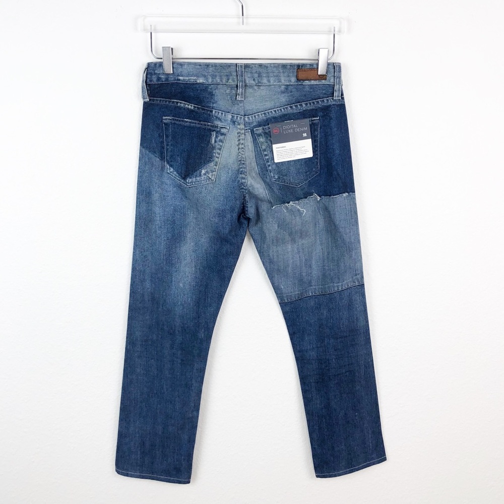 SOLDⓂ️ AG | Drew Digital Luxe Patchwork Jeans - Picture 4 of 8